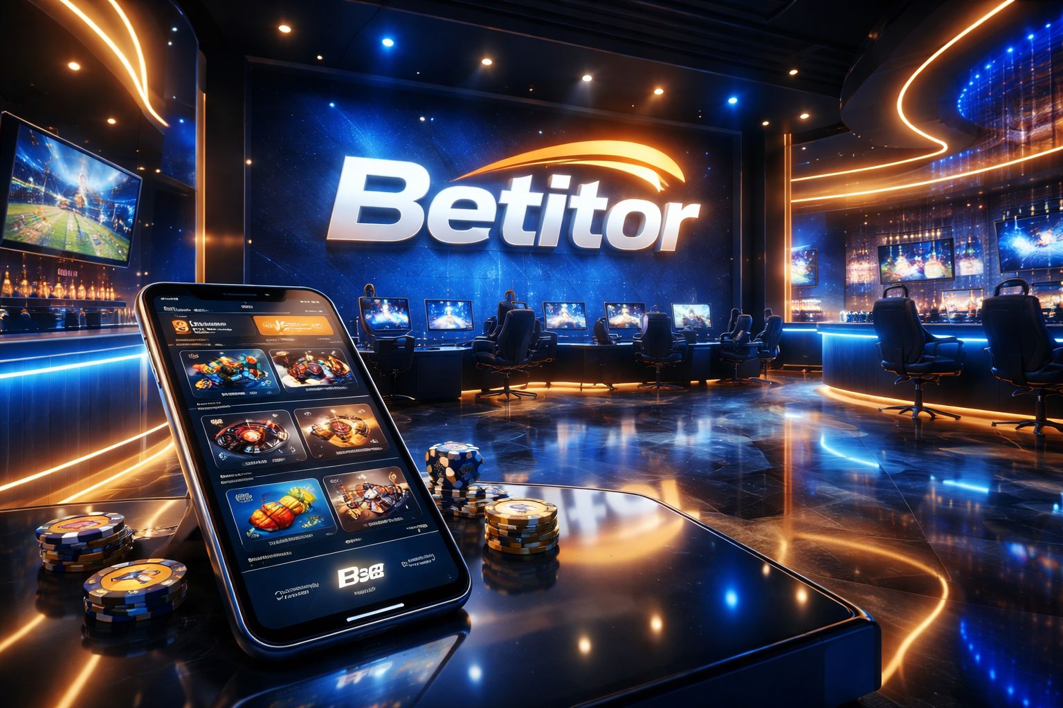 Experiencia de la página principal de Betitor para jugadores en Argentina en un dispositivo moderno