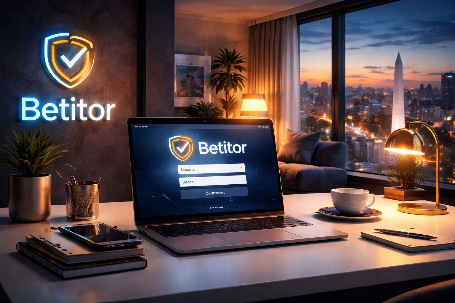 Acceso seguro de inicio de sesión Betitor para jugadores en Argentina